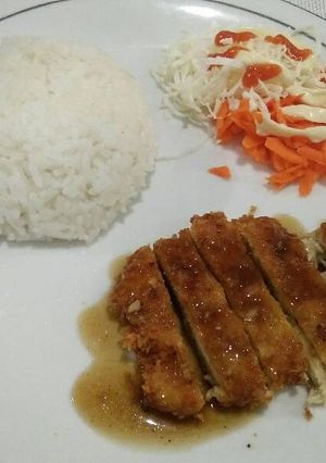 Foto resep Ayam Katsu Teriyaki Saus ala Solaria