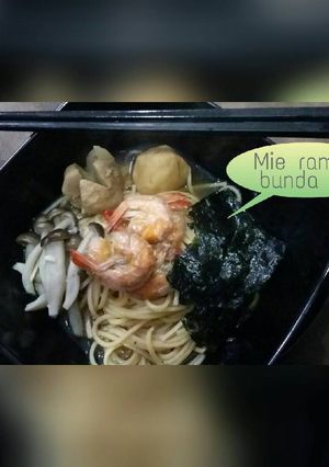 Foto resep Mie ramen ala bunda jk