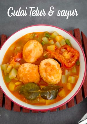 Foto resep Gulai Telur & Sayur