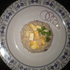 A picture of Paneer pulao.