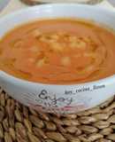 Gazpacho de melocotón
