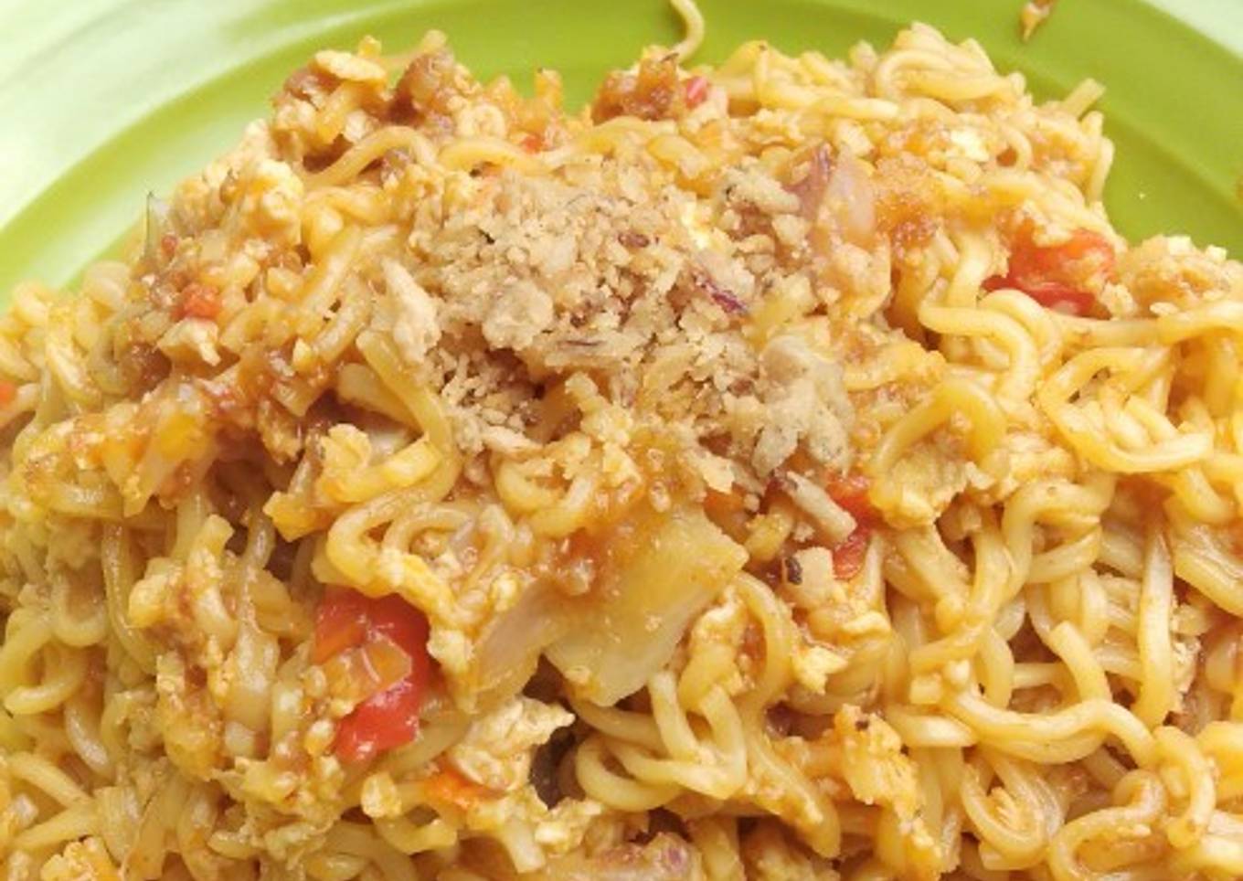 Kreasi Mie goreng indomie