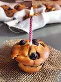 Muffin ai mirtilli e ricotta