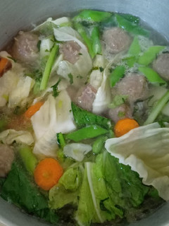 Foto resep Sayur sop mix baso sapi