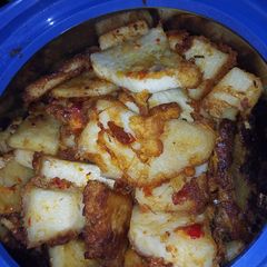 A picture of Fried yam,.