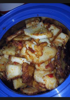 A picture of Fried yam,.