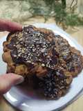 Galletas Con Nueces Almendras Y Chocolate Estilo Subway