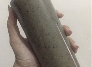 Foto resep Banana juice with blueberries