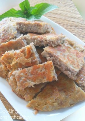 รูปของ ไข่เจียวหัวปลีหมูสับ