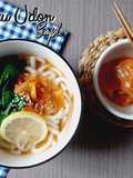 Simple Shoyu Udon dengan Kimchi