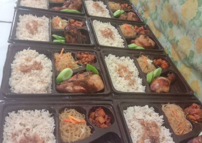 Cara Buat Nasi Kebuli Bento Farah Quinn