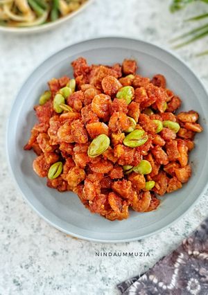 Foto resep Sambal Goreng Tempe Udang Pete