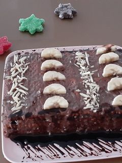 عکسی از دستور کیک یخچالی