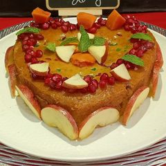 A picture of Fruits Cake.
