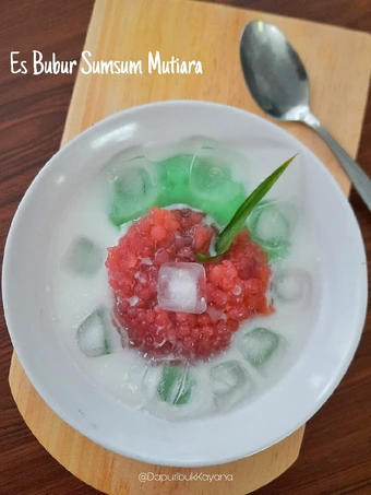 Langkah Mudah untuk Menyiapkan Resep 840. Es Bubur Sumsum Mutiara yang Bisa Manjain Lidah Anti Ribet, Menggugah Selera