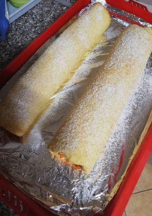 Piskótatekercs recept fotója