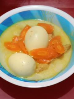 Foto resep Sayur kari telur dan tahu