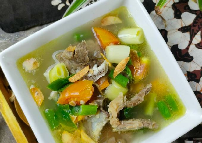 Resep Sop Iga Praktis 616 Oleh Ati Agus Sapto Moms Firza Cookpad