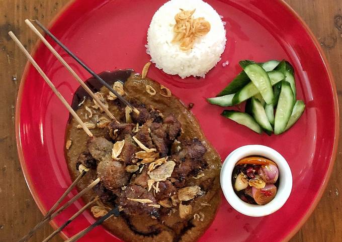 Recipe of Super Quick Homemade Indonesian Chicken Satay (Sate Ayam)