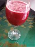 Suco de melancia beterraba e limão