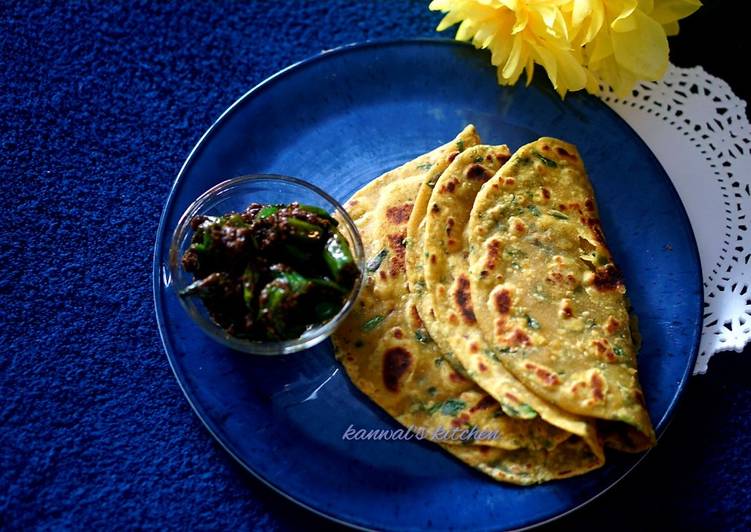 Step-by-Step Guide to Make Perfect Spinach thepla