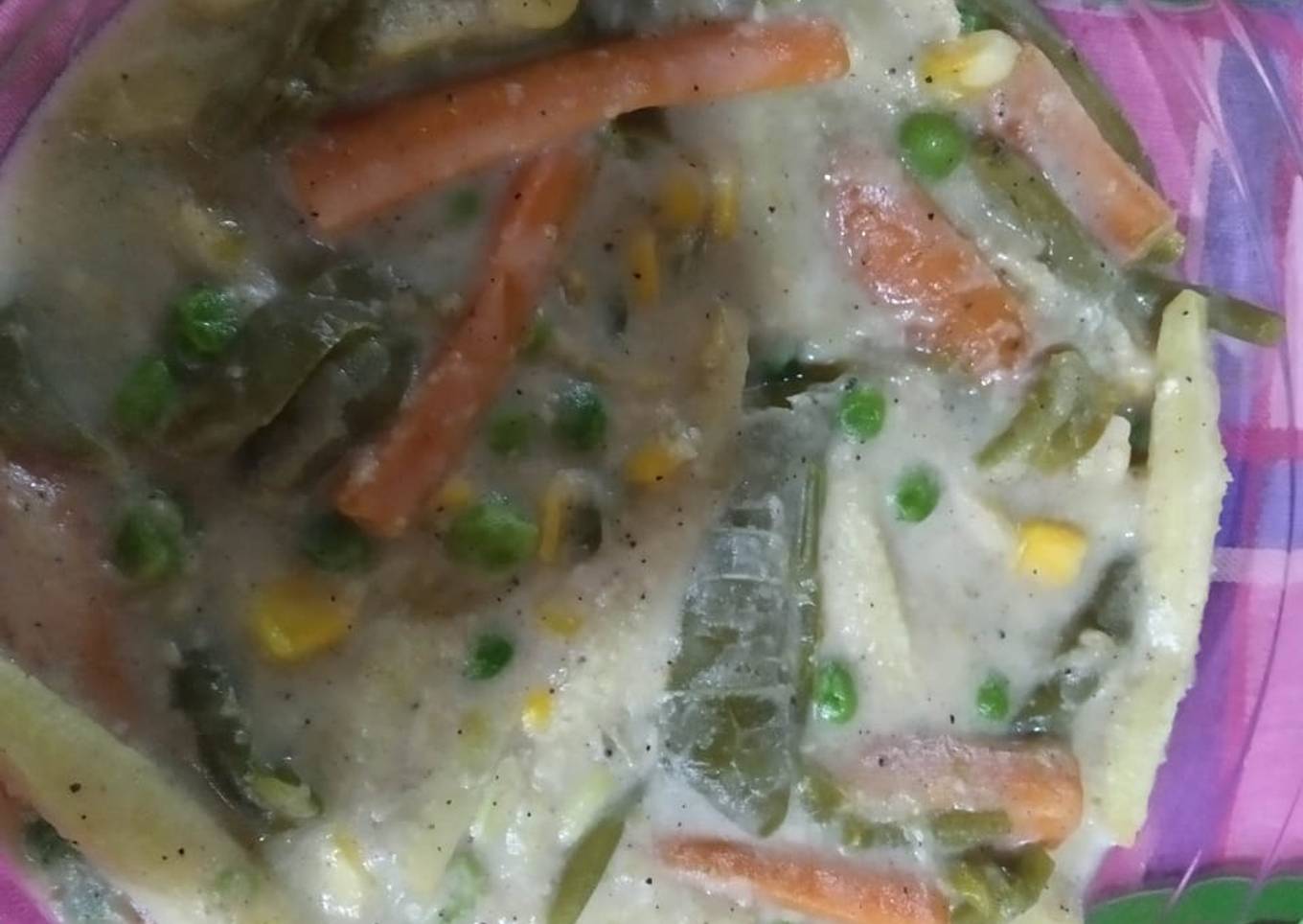 CHEESEY BAKED VEGGIES And CHICKEN