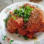ไก่ทอดซอสเกาหลี