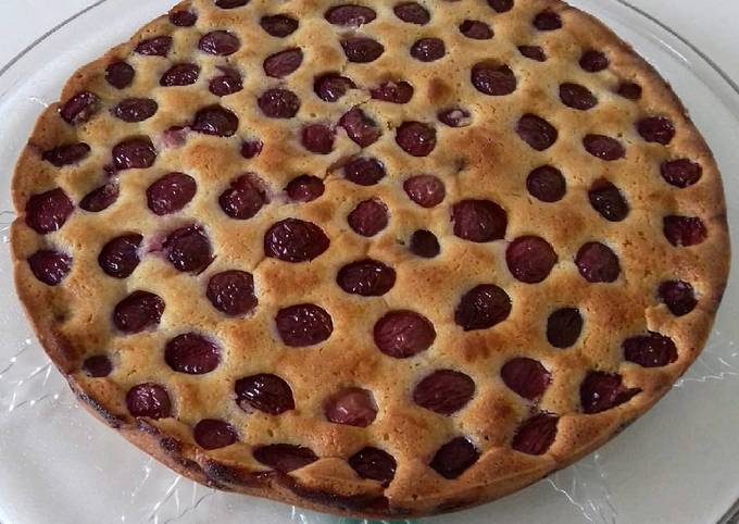 Financier aux cerises