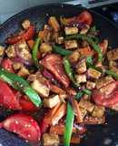 Tofu saltado