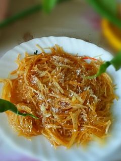 عکسی از دستور بلالیت (بلالوت یا دسر ورمیشل بوشهری)