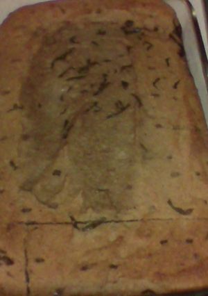 Una foto de Torta de limón y vainilla, sino tienes harina de trigo