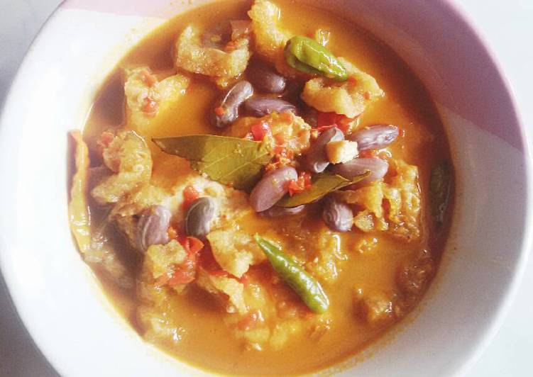 Sayur Krecek Pedas Gurih