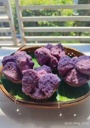 Foto resep Bolu Kukus Ubi Ungu