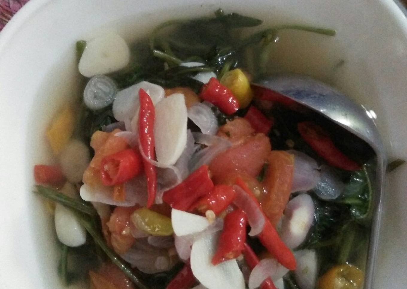 Kangkung goreng biasa