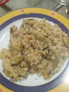 Una foto de Risotto de verduras