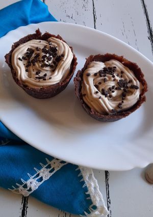 Foto di Cestini con crema al caffè