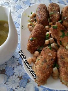 صورة لوصفة كريات الشفلور والشابلور بالحميصة والدجاج
