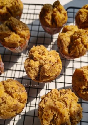 Foto resep Bolu pisang mekar tanpa telur