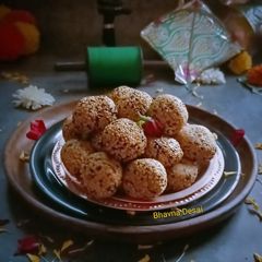 તલ ના લાડુ.(Til Ladoo Recipe in Gujarati) A picture of તલ ના લાડુ.(Til Ladoo Recipe in Gujarati).