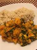 Curry de calabaza y tofu