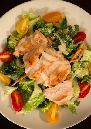 A picture of Surprise Lemon Caesar Dressing.