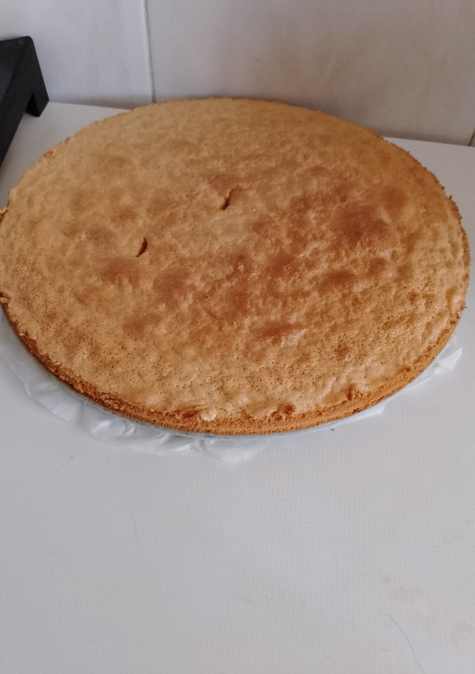 Una foto de Torta plana de Almendra