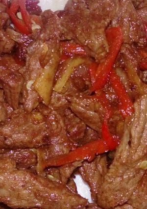 Foto resep Oseng daging