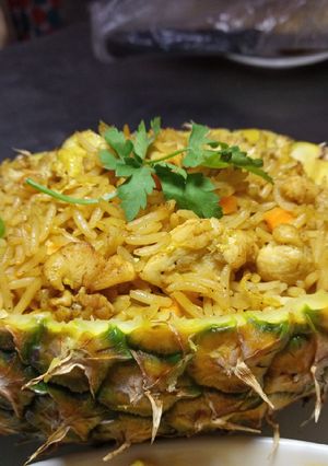 A picture of Chinese fried rice II.