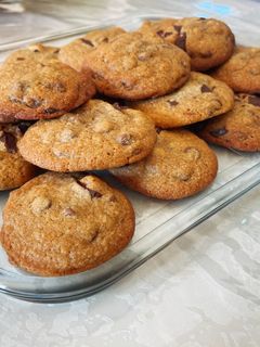 Φωτογραφία της συνταγής American double chocolate chip & macadamia cookies