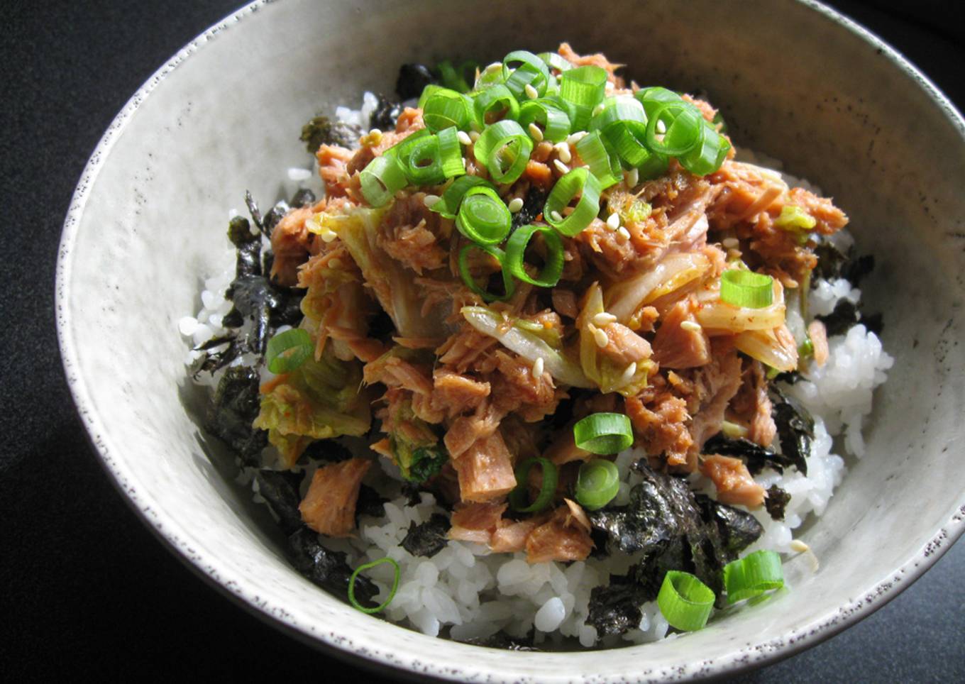 Tuna & Kimchi Rice Bowl