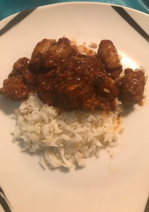 Une photo de Saucisses en sauce