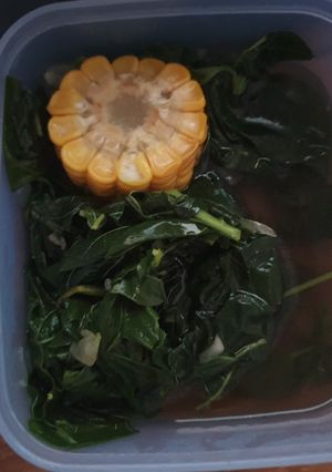 Foto resep Sayur Bayam Brambang Salam