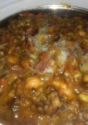 A picture of Daal makhani.