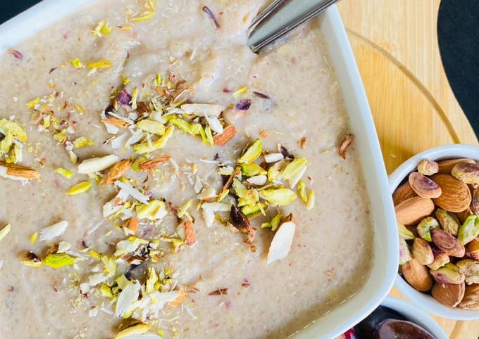 Talbina(Barley Porridge) Recipe by Samia Aijazz - Cookpad